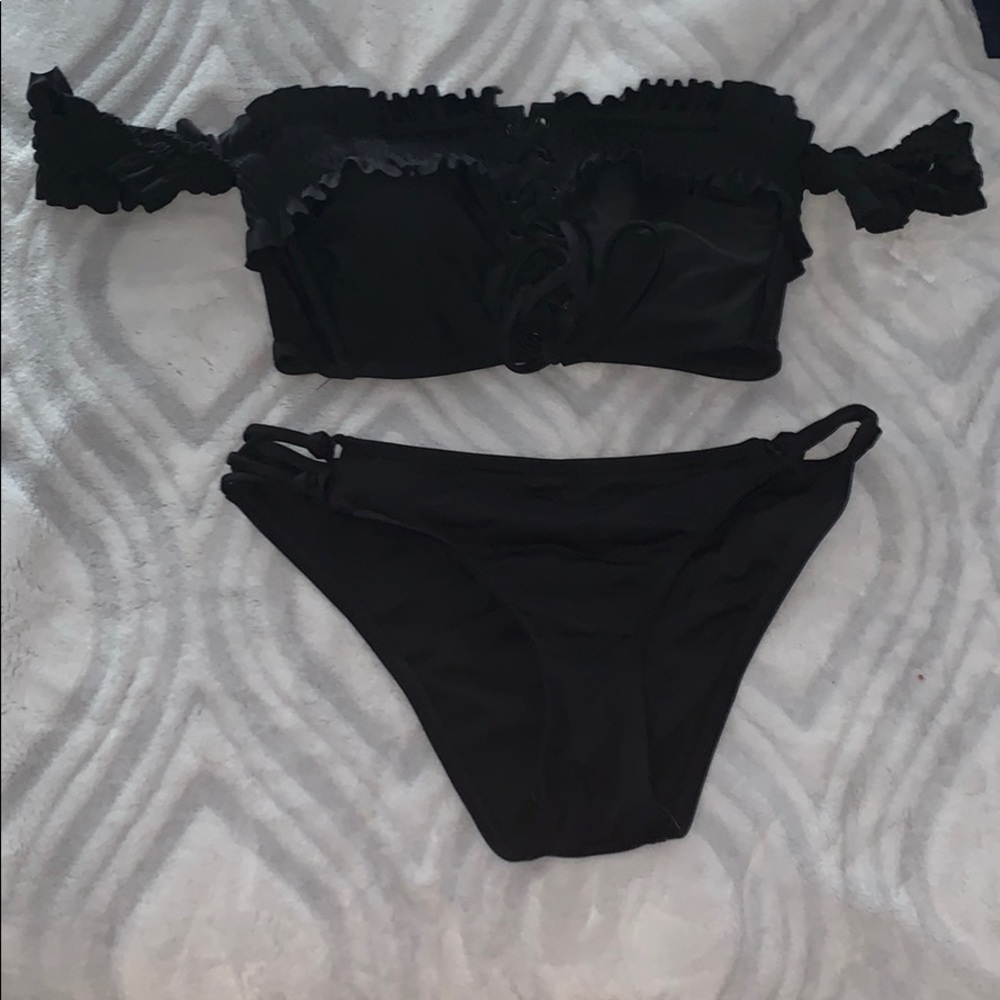 Black bathing suit